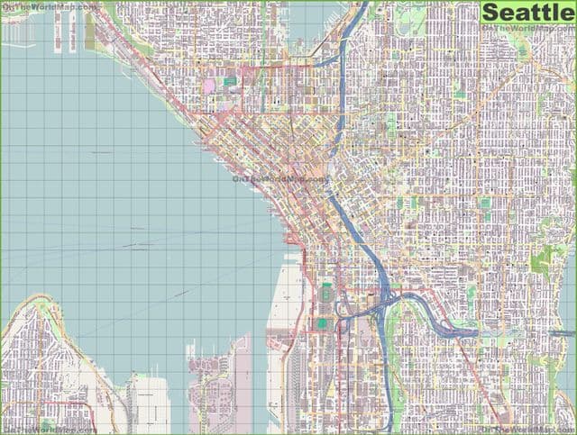 Seattle stratenplan